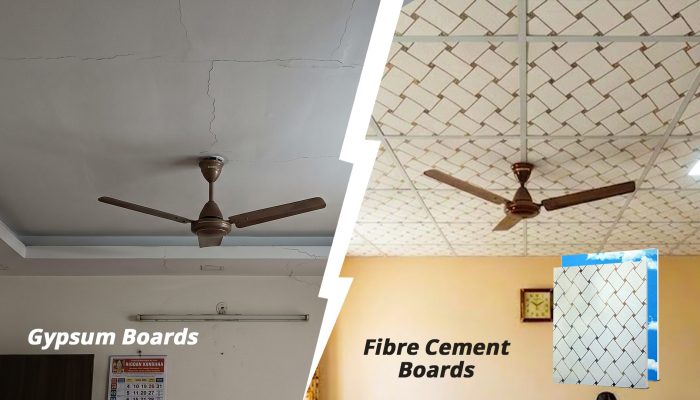 Fibre Cement vs. Gypsum